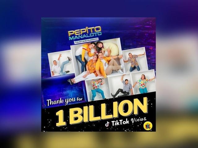 Pepito Manaloto TikTok views 