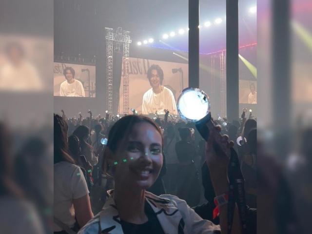 Megan Young at SUGA concert