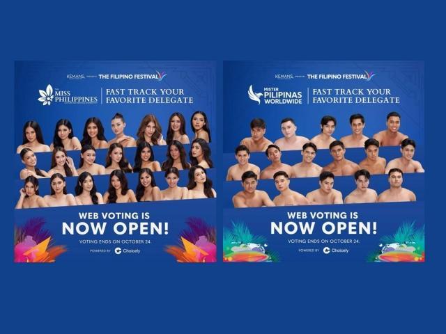 The Miss Philippines and Mister Pilipinas Worldwide contestants