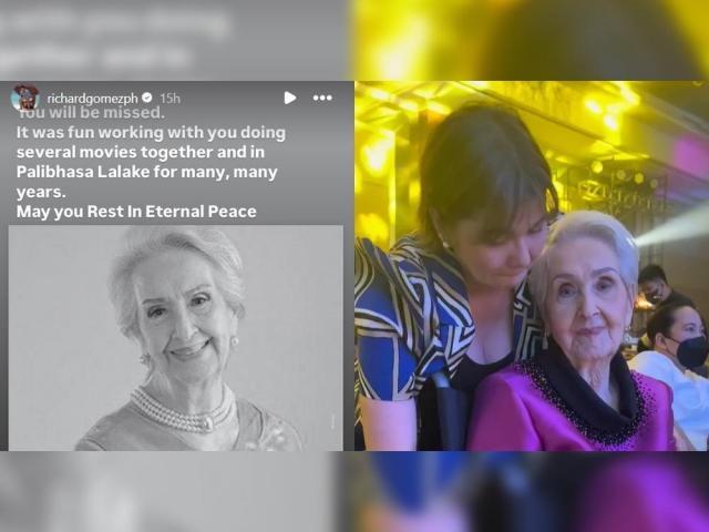 Amy Perez and Richard Gomez