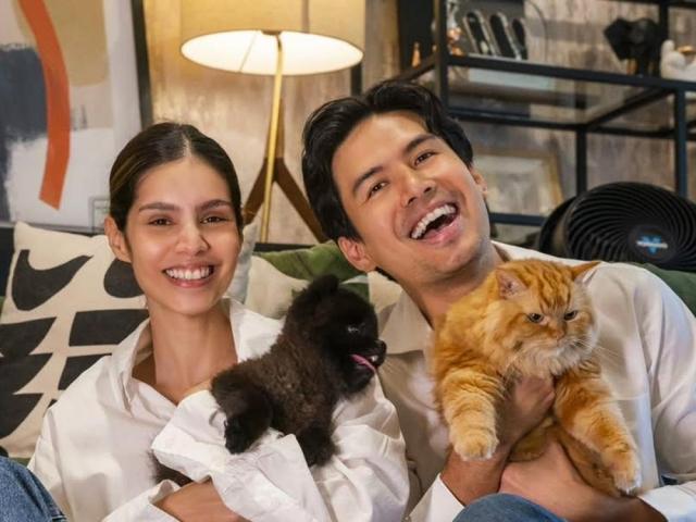 Christian Bautista and Kat Ramnani in Fast Talk with Boy Abunda