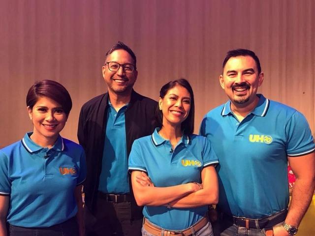 Paolo Bediones and Hans Montenegro in Unang Hirit