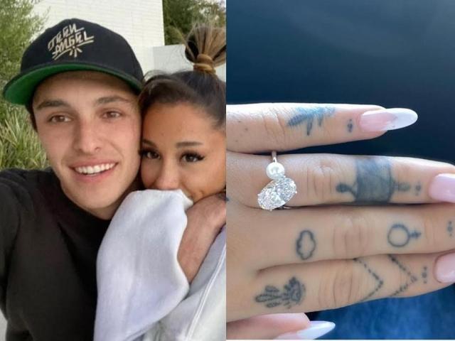 Ariana Grande and Dalton Gomez