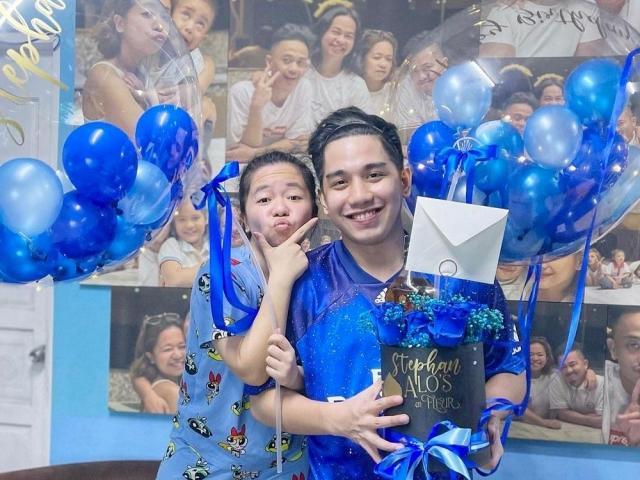 Kiray Celis and Stephen Estopia