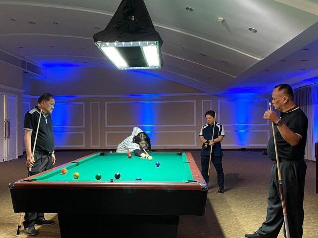 Kylie Padilla, Efren Reyes, and Francisco Bustamante