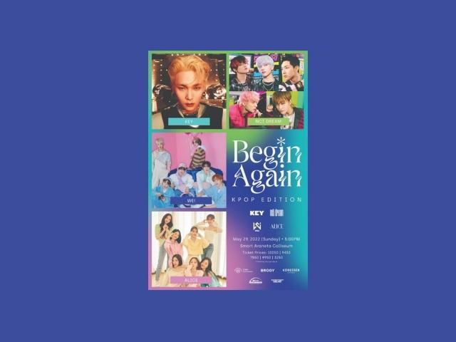 Begin Again KPOP Edition