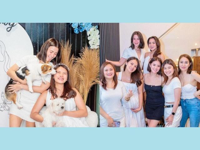 Arny Ross and Bubble Gang babes