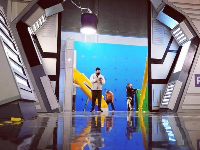 mark reyes in camp big falcon set