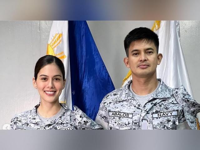 Vickie Rushton Jason Abalos Navy Reservists