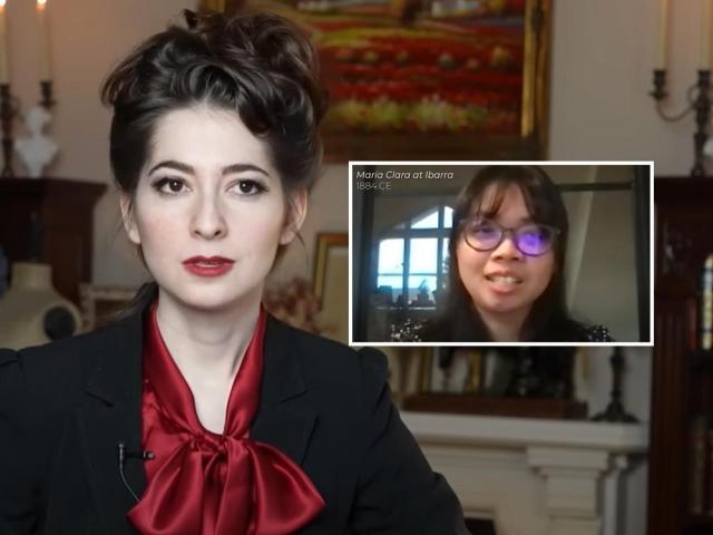 Maria Clara at Ibarra costumes