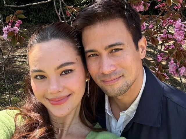 Catriona Gray and Sam Milby