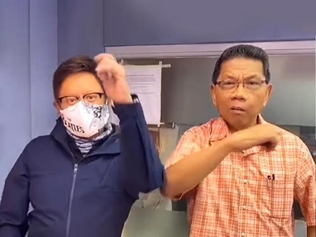 Arnold Clavio, Mike Enriquez