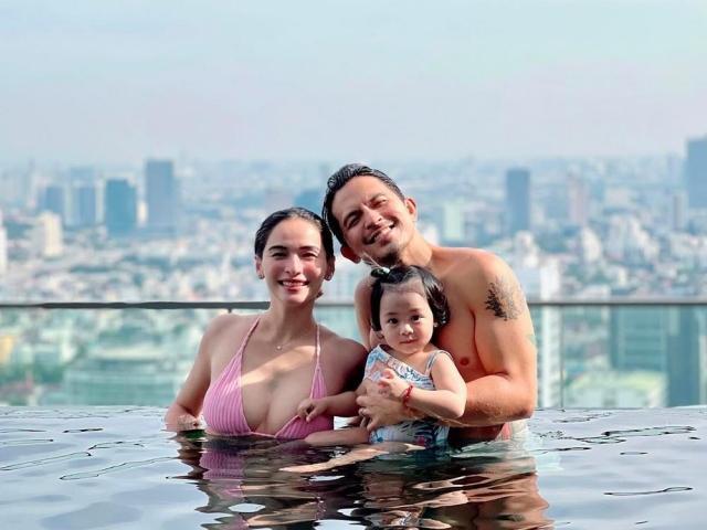 Jennylyn Mercado Dennis Trillo and Baby Dylan in Thailand