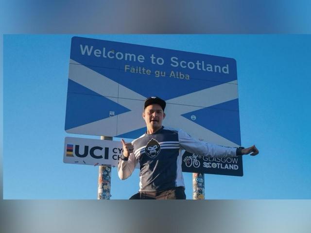 Dingdong Dantes in Scotland