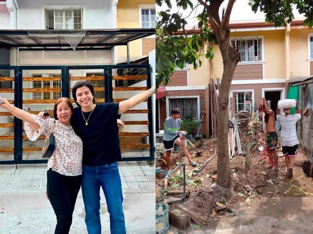 Anthony Rosaldo and mom