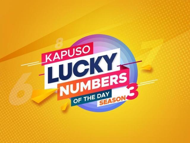 Kapuso Lucky Numbers of the Day Season 3