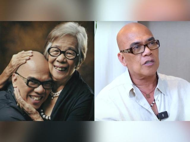 Boy Abunda and Nanay Lesing