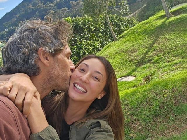 Solenn Heussaff, Nico Bolzico, and their kids