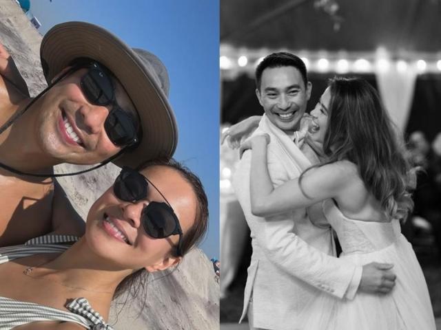 LJ Reyes and husband