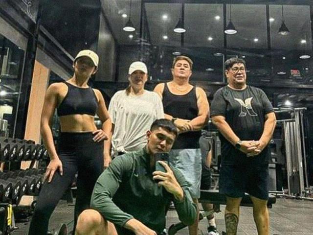 Ruru Madrid and family