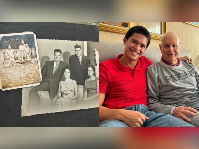 Kyle Echarri meets family in Spain