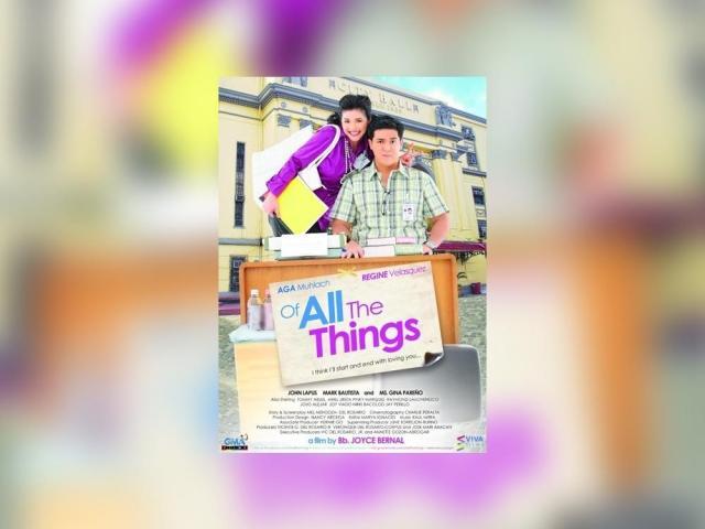 Of All the Things title card