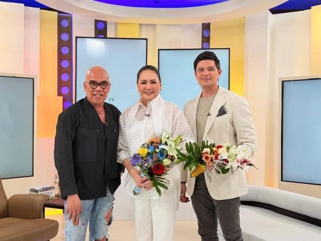dingdong dantes and charo santos concio with boy abunda