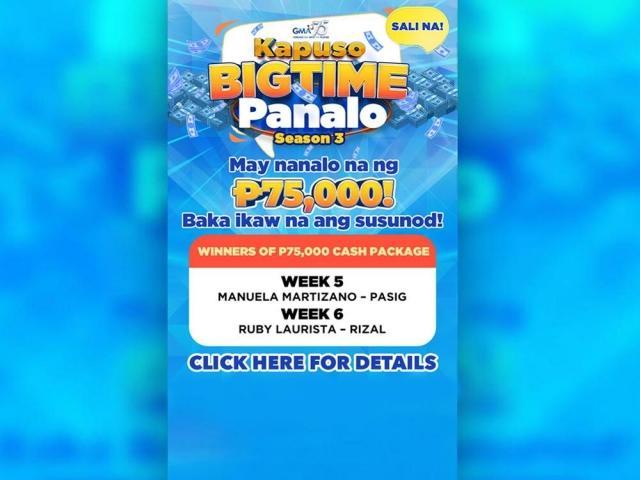 Kapuso Bigtime Panalo Season 3 