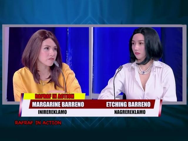 Barreno sisters on Bubble Gang