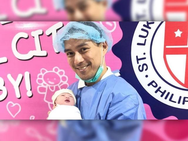 Guji Lorenzana and wife Cheska Nolasco welcome Baby Cassidy
