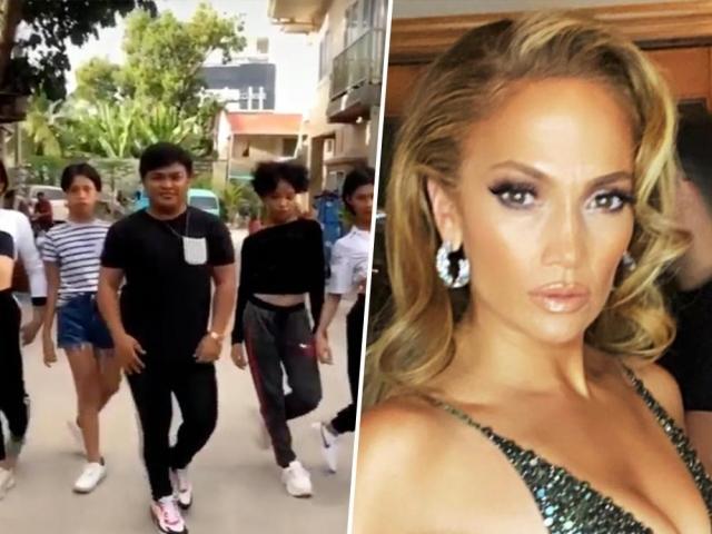 Pinoy TikTok dancers ibinida ni Jennifer Lopez