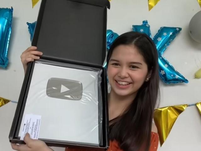Elijah Alejo unboxes Silver Play Button