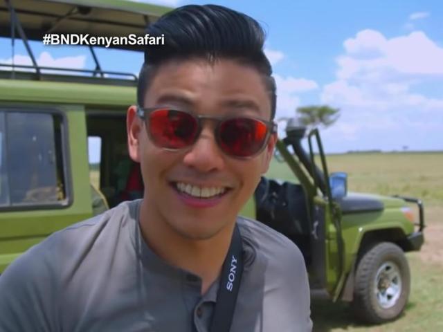 Drew Arellano in Kenya
