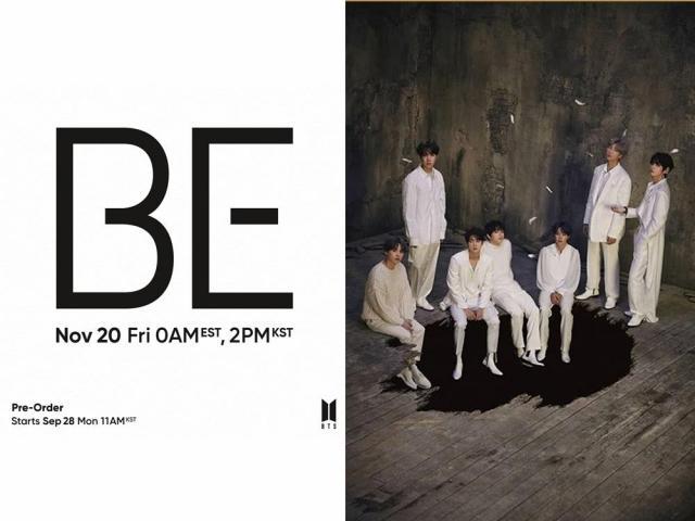 bts new album be in november 