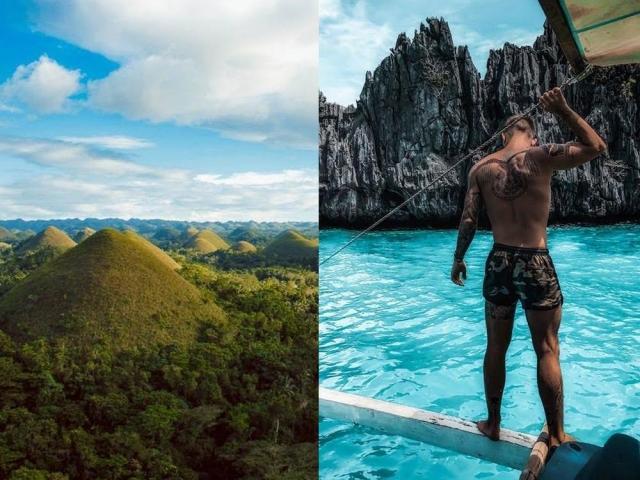 chocolate hills and palawan