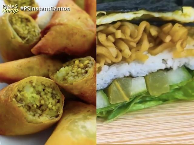 pancit canton dishes