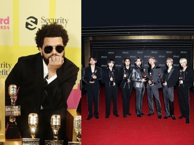the weeknd and bts