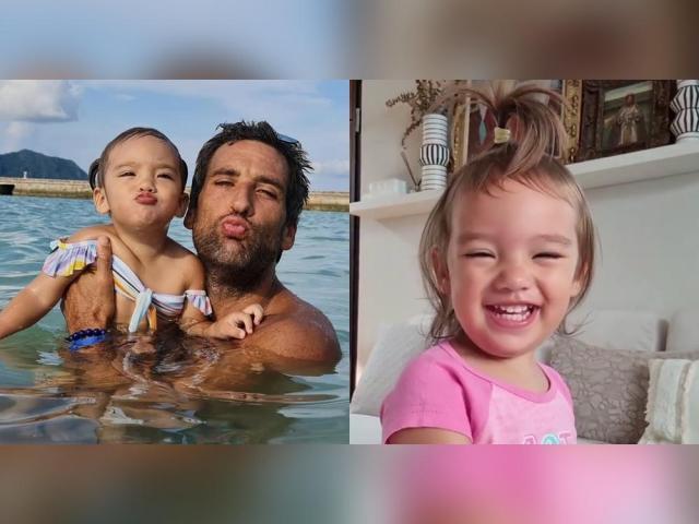 Nico Bolzico and Thylane Bolzico