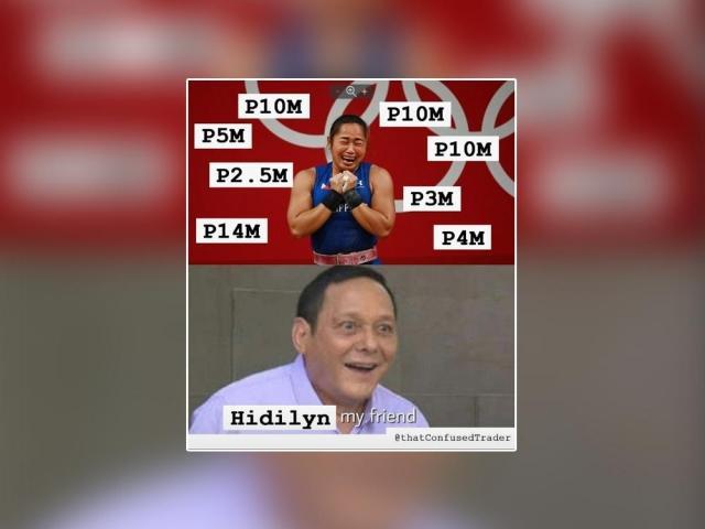 Ronnie Henares at Hidilyn Diaz