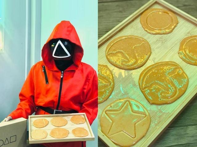 Ppopgi or Honeycomb candy