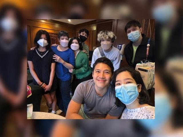 Saab Magalona and family