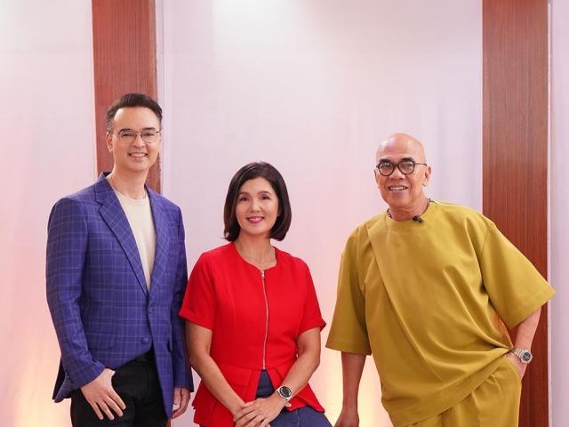 Alan Cayetano and Pia Cayetano and Boy Abunda
