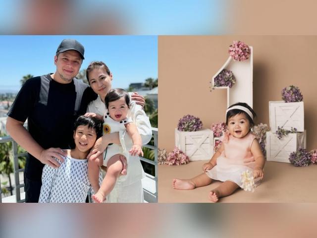 toni gonzaga and paul soriano with kids polly and seve