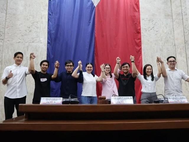 Aiko Melendez and Quezon City officials 