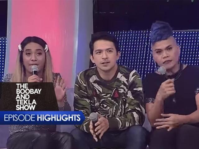 Boobay and Tekla with Dennis Trillo