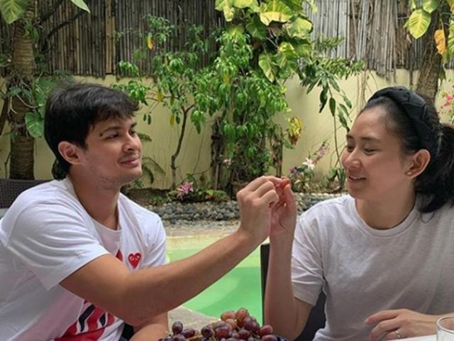 Matteo Guidicelli and Sarah Geronimo spend Easter