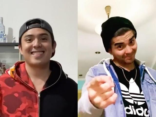 Sef Cadayona and Mark Herras