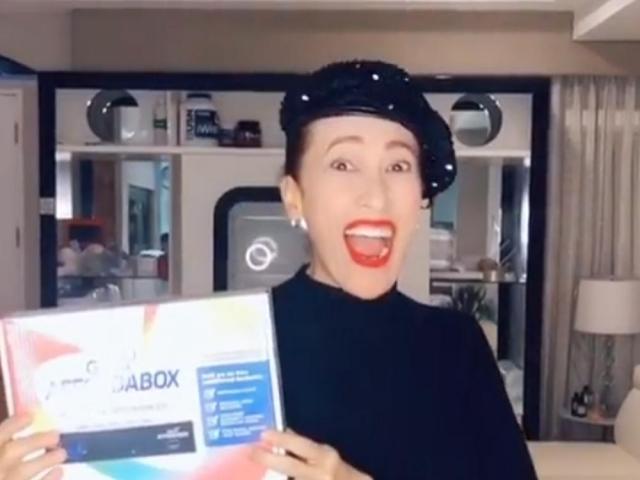 Aiai Delas Alas dances to GMA Affordabox