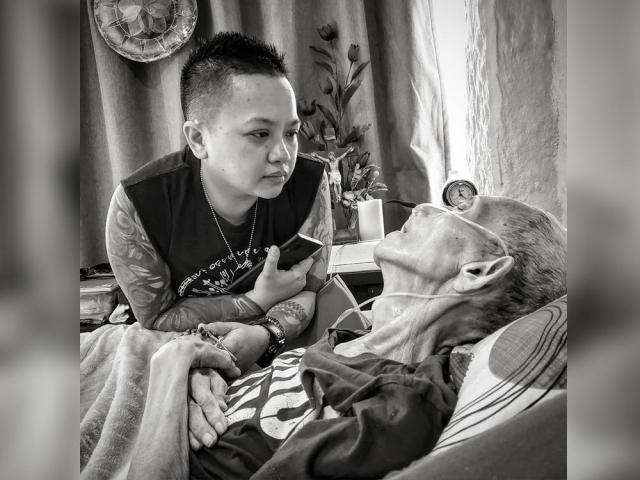 Ice Seguerra and Daddy Dick