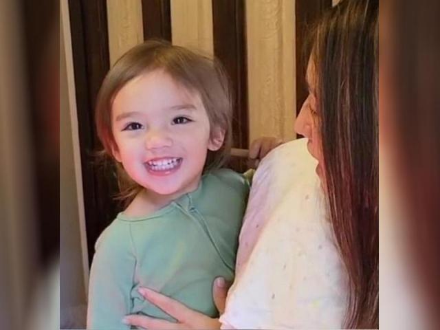 Baby Thylane and Solenn Huessaff